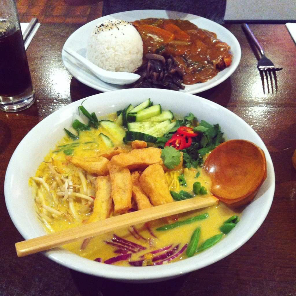 Noodle One Bangor, vegan, thai, japanese, restaurant review