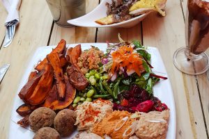 Voltaire vegan Bangor restaurant review. vegan gwynedd